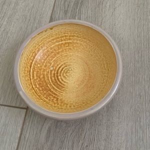 Pottery Bowl by Speckled Dog Pottery.  Very Good Condition.  2”H w/ 5 5/8” D